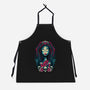 Bride From The Underworld-unisex kitchen apron-glitchygorilla