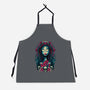 Bride From The Underworld-unisex kitchen apron-glitchygorilla