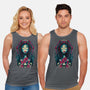 Bride From The Underworld-unisex basic tank-glitchygorilla