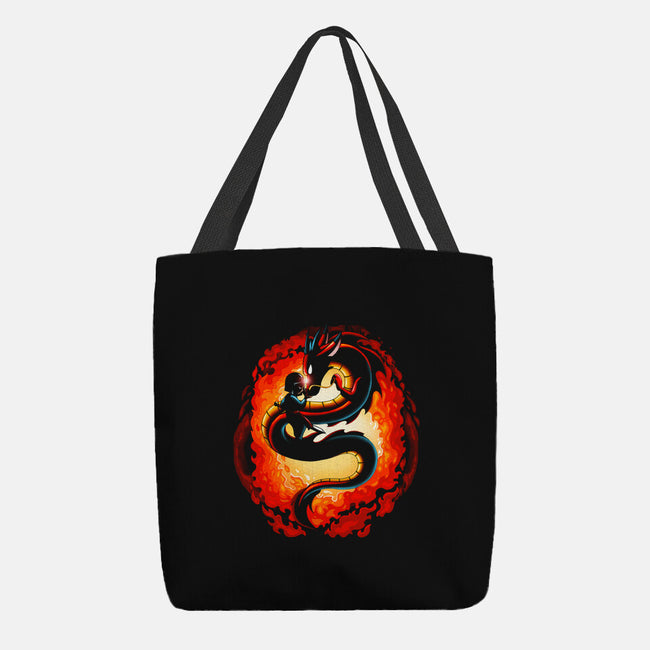 Soldier Dragon Link-none basic tote-Vallina84