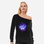 Polar Star-womens off shoulder sweatshirt-ricolaa
