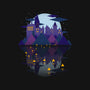 Wizard Temple-none removable cover w insert throw pillow-Getsousa!