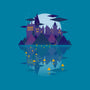 Wizard Temple-none adjustable tote-Getsousa!