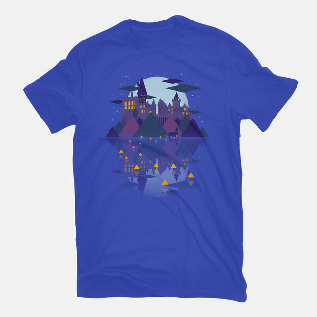 Wizard Temple-womens fitted tee-Getsousa!