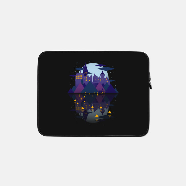 Wizard Temple-none zippered laptop sleeve-Getsousa!