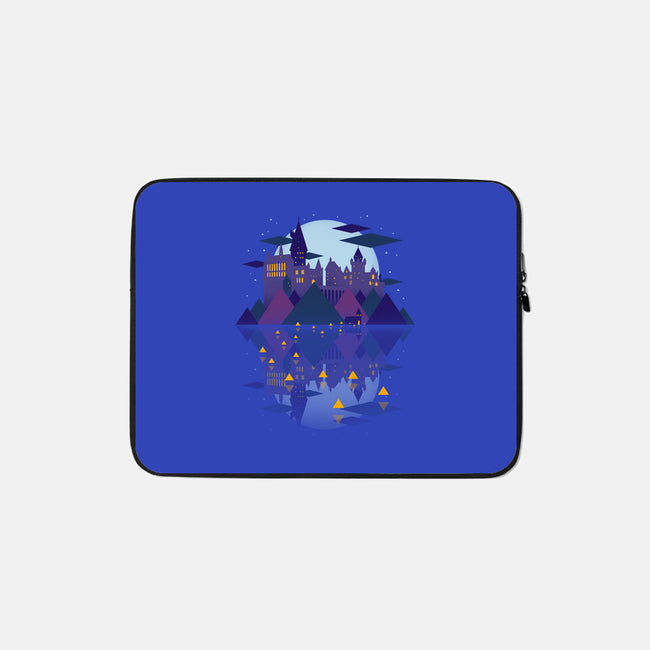 Wizard Temple-none zippered laptop sleeve-Getsousa!