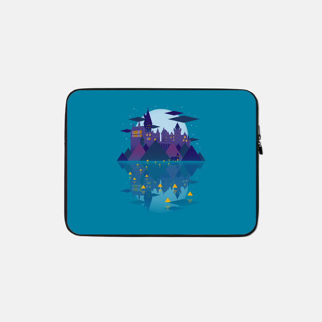 Wizard Temple-none zippered laptop sleeve-Getsousa!