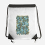 Cats In The Sea-none drawstring bag-AGAMUS
