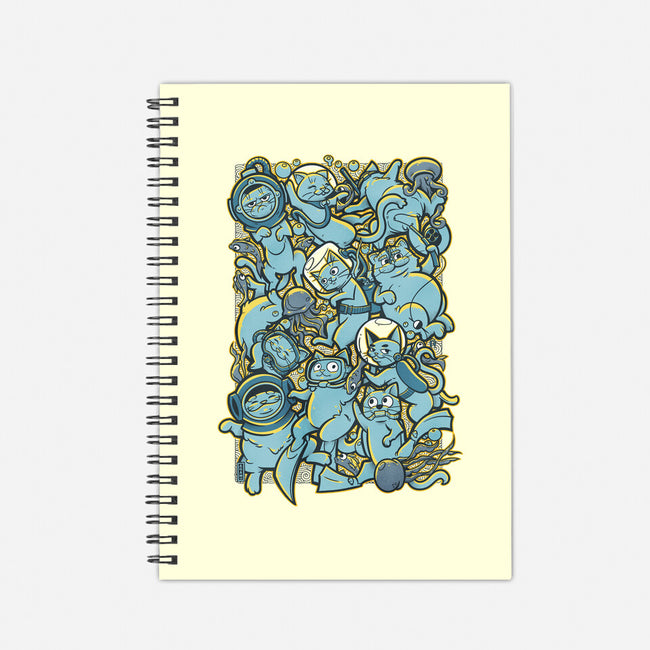 Cats In The Sea-none dot grid notebook-AGAMUS