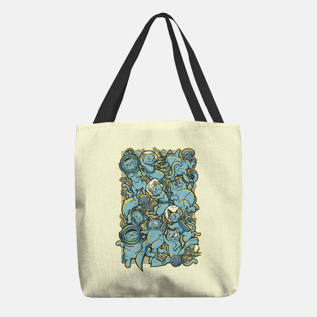 Cats In The Sea-none basic tote-AGAMUS