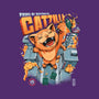 Catzilla King Of Monster-none glossy sticker-AGAMUS
