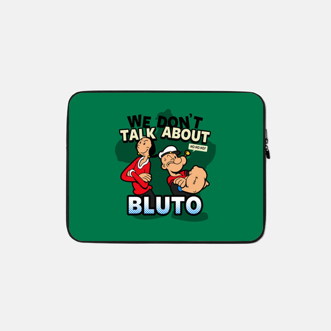 We Don't Talk About Bluto-none zippered laptop sleeve-Boggs Nicolas