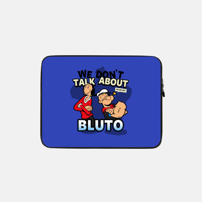 We Don't Talk About Bluto-none zippered laptop sleeve-Boggs Nicolas