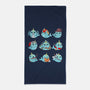 Narwhal Role Play-none beach towel-Vallina84