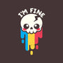 Not Fine But I'm Fine-none removable cover w insert throw pillow-NemiMakeit