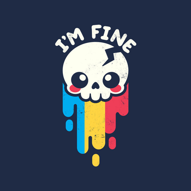 Not Fine But I'm Fine-none removable cover w insert throw pillow-NemiMakeit
