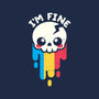 Not Fine But I'm Fine-none removable cover w insert throw pillow-NemiMakeit