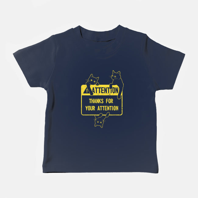 Thanks For Your Attention-baby basic tee-Douglasstencil