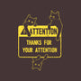 Thanks For Your Attention-none polyester shower curtain-Douglasstencil