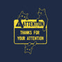 Thanks For Your Attention-none glossy sticker-Douglasstencil