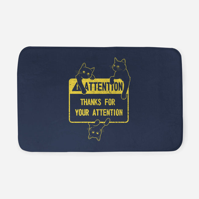 Thanks For Your Attention-none memory foam bath mat-Douglasstencil