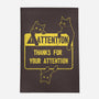 Thanks For Your Attention-none outdoor rug-Douglasstencil