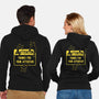 Thanks For Your Attention-unisex zip-up sweatshirt-Douglasstencil