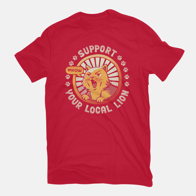 Support Your Local Lion-mens heavyweight tee-tobefonseca