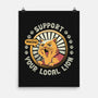 Support Your Local Lion-none matte poster-tobefonseca