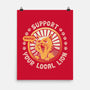 Support Your Local Lion-none matte poster-tobefonseca