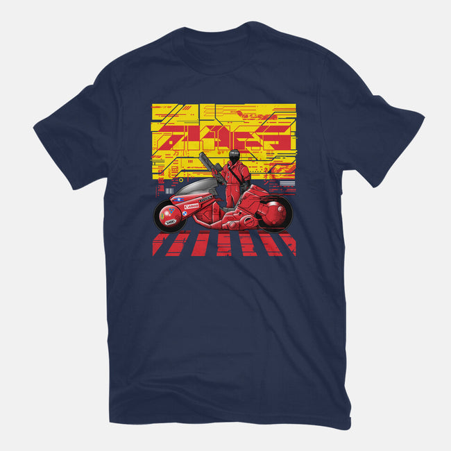 Cyber Akira-womens fitted tee-silentOp