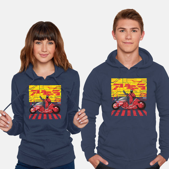 Cyber Akira-unisex pullover sweatshirt-silentOp