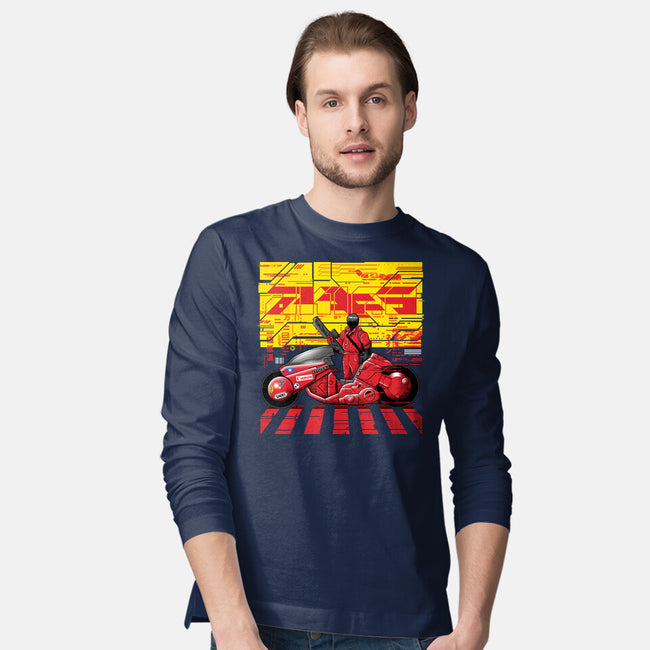 Cyber Akira-mens long sleeved tee-silentOp