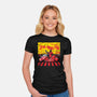 Cyber Akira-womens fitted tee-silentOp