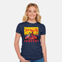Cyber Akira-womens fitted tee-silentOp