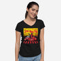 Cyber Akira-womens v-neck tee-silentOp
