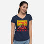 Cyber Akira-womens v-neck tee-silentOp