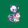 Cute Skeleton-womens fitted tee-Jess.Adams.Creates