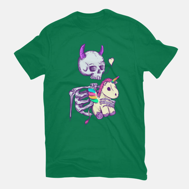 Cute Skeleton-womens basic tee-Jess.Adams.Creates