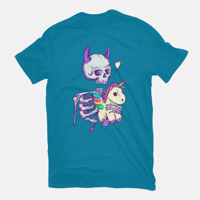 Cute Skeleton-womens basic tee-Jess.Adams.Creates