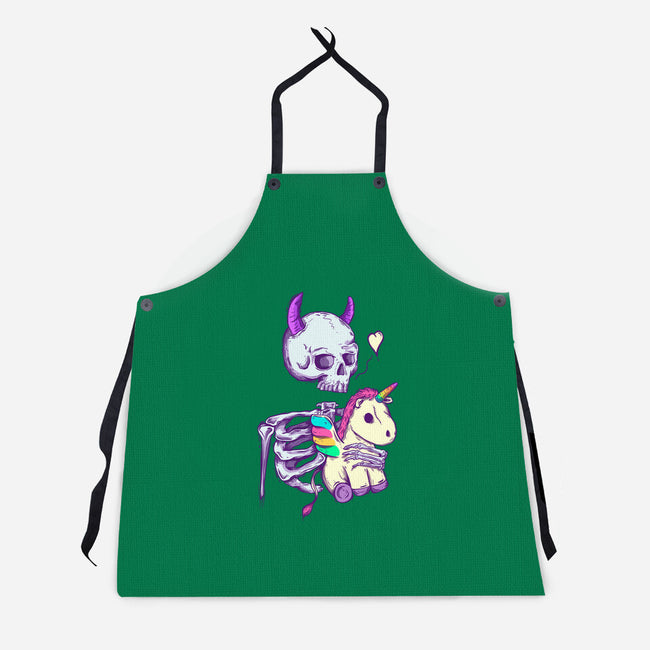 Cute Skeleton-unisex kitchen apron-Jess.Adams.Creates