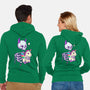 Cute Skeleton-unisex zip-up sweatshirt-Jess.Adams.Creates