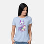 Cute Skeleton-womens basic tee-Jess.Adams.Creates