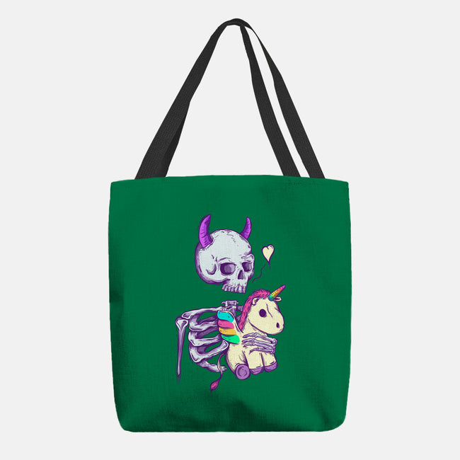 Cute Skeleton-none basic tote-Jess.Adams.Creates