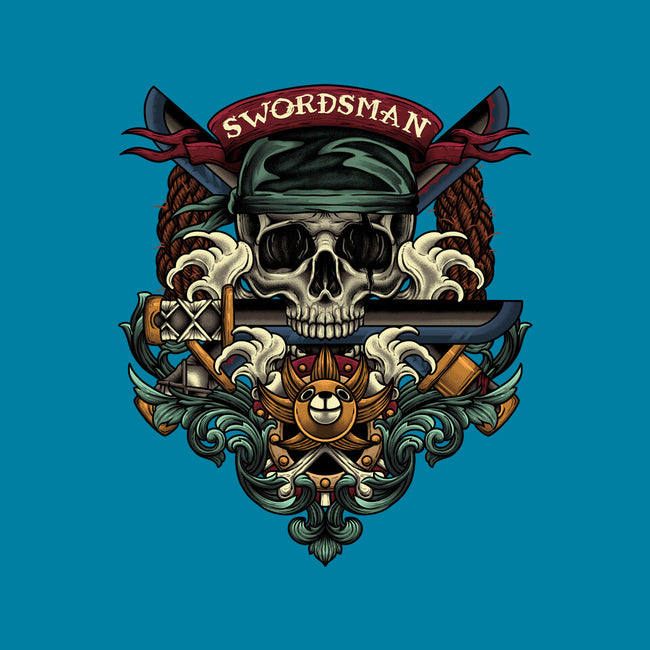 Swordsman-none removable cover throw pillow-Badbone Collections