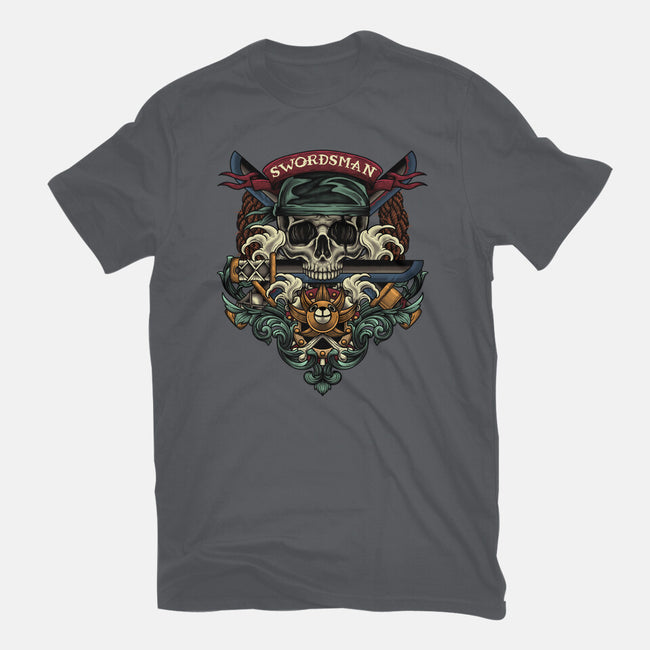 Swordsman-mens heavyweight tee-Badbone Collections