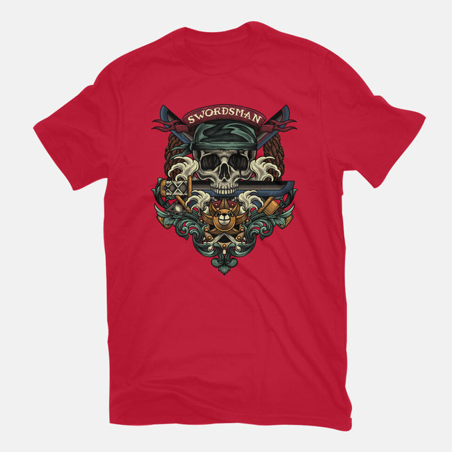 Swordsman-mens basic tee-Badbone Collections