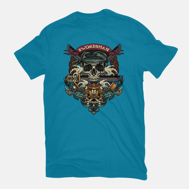 Swordsman-mens basic tee-Badbone Collections