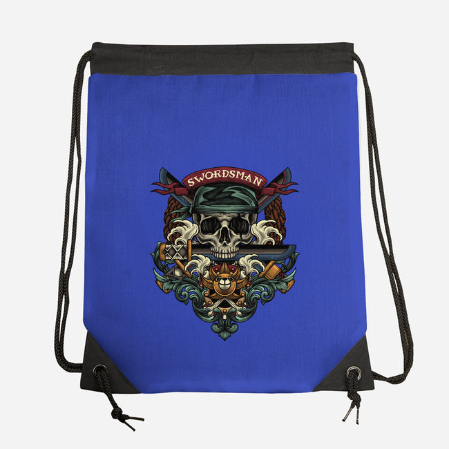 Swordsman-none drawstring bag-Badbone Collections