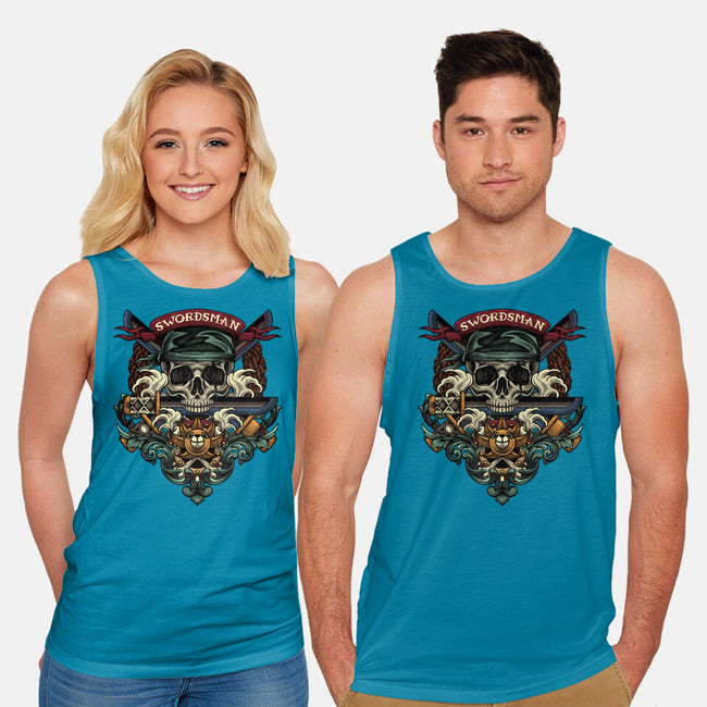 Swordsman-unisex basic tank-Badbone Collections